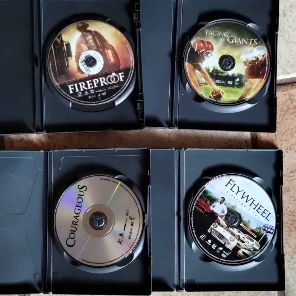 4 DVD Bundle